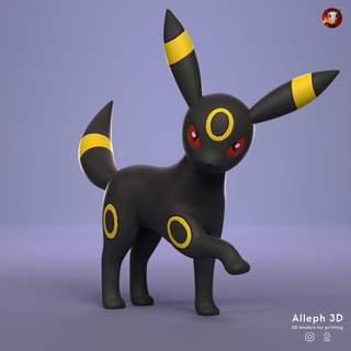 Pokémon Umbreon Pikachu Glaceon pokebola brinquedo casa popular eevee impressão Leafeon cão anime revelação vaporeon flareon Sylveon jogos miniatura espeon 3d print model - Mito3D