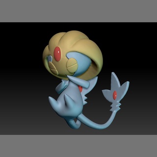 Pokémon uxie jouet figure art Jeu Pokemongo nintendo Pokemonzukan Jeux jouets sculpture évolution 3d print model - Mito3D