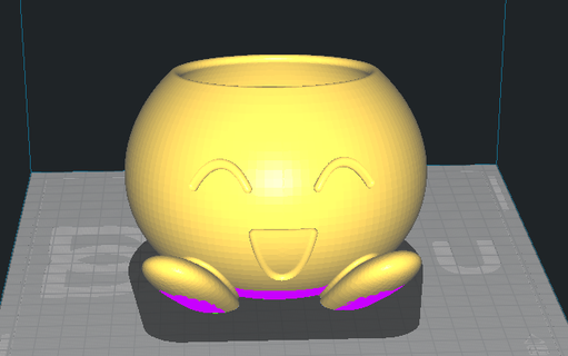 Pokemon vaso impianti pentola decorazione tenero 3d print model - Mito3D