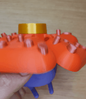 pokemon vileplume flexible empujar mongo anime juguete 3d print model - Mito3D