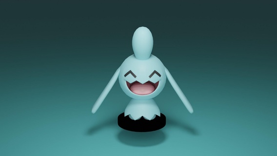pokemon nuez 3d print model - Mito3D