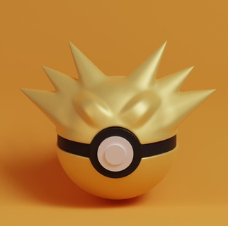 Pokémon zapdos Pokeball Pikachu Spielzeug Kunst Sammlerstück Manga Ventilator druckbar drucken Beliebt Anime Asche eevee miauen mewtwo legendär Moltres Articuno 3d print model - Mito3D