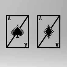 pôquer cartas arte mesas 3d print model - Mito3D