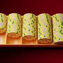 poker yonga Kutu oyun depolama tepsi jetonlar cips kumarhane 3d print model - Mito3D