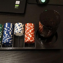 Poker Tabelle Einsätze 3d print model - Mito3D