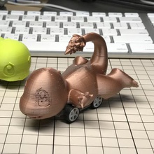 pokmon charmander pull-back car toy game pokemon figures go toys 3d print model - Mito3D
