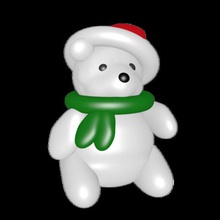 urso polar gadget natal o papai árvore de novo a mamãe mãe pai renas santa goblin estrela neve pouco homem penguin 3d print model - Mito3D