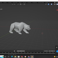 polar bear 3d print model - Mito3D