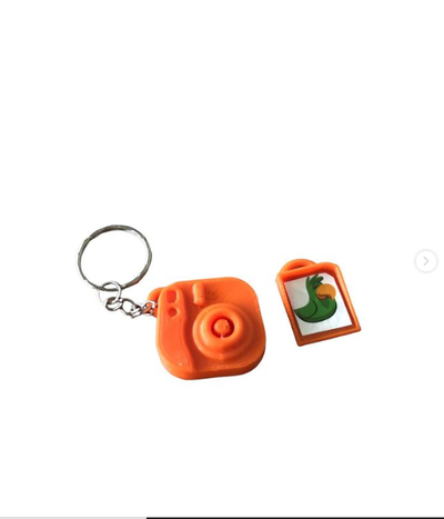 polaroid camera keychain art 3d print model - Mito3D