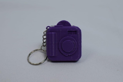 polaroid instant camera photo frame portrait fashion gift keychain 3d print model - Mito3D