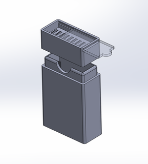 Polaroid resim durum kılıf Kulp destek gadget 3d print model - Mito3D