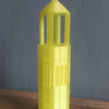 polder tower architecture 3d print model - Mito3D