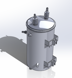 polo montado transformador electrónica eléctrico Ingenieria ac 3d 3dprint prototipo laboratorio 3d print model - Mito3D