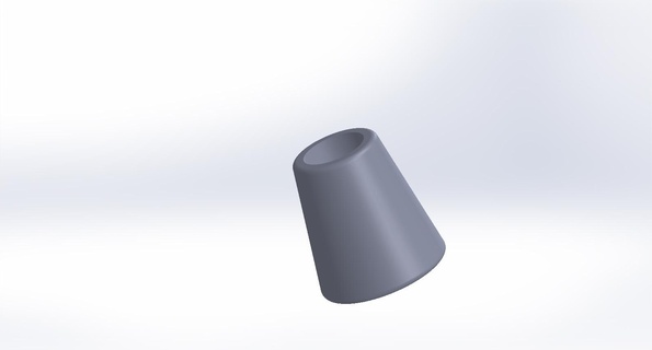 Pole Stecker verschiedene Beine Gummi Taktstock 3d print model - Mito3D