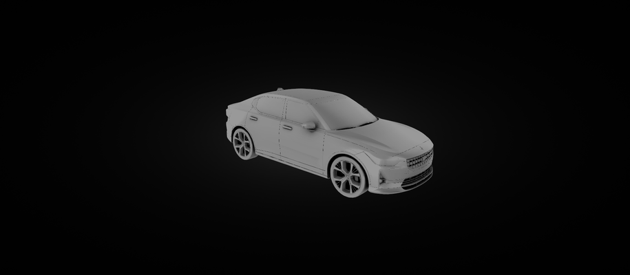 polestar 2 game car drive life speed 3d print model - Mito3D