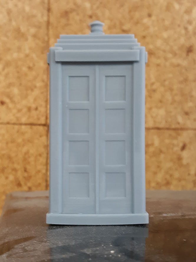 polis Kutu mk 2 ölçek model Londra Tardis doktor 3D print model - Mito3D