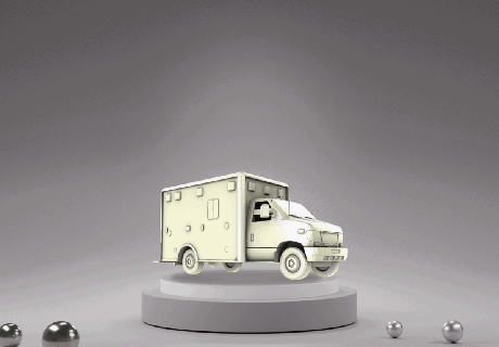 police van auto car play toy culture race garage engineering truck 3d print model - Mito3D