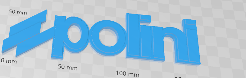 polini logo vari 50cc 3d print model - Mito3D