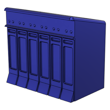 polish mail box 1 87 scale mailbox skrzyna na listy pkp 1:87 h0 3d print model - Mito3D