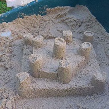 poly-château art les mathématiques de l'art château sable la moisissure buildacastle 3d print model - Mito3D