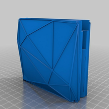 poly flexi Brieftasche Mode Filaflex Bowden Lowpoly Zubehör 3d print model - Mito3D
