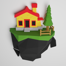 poly house 3d print model - Mito3D