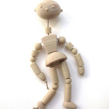 poli di marionette gioco dito burattino handpuppet testa marionetta 3d print model - Mito3D