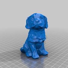poly puppy game animals 3d print model - Mito3D