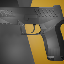poli sig sauer p320 pistola Germania puntello 3d 3d print model - Mito3D