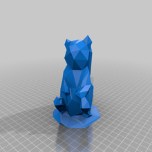 poly squirrel 3d scann low poly squirrel 3d_printing 3d print model - Mito3D