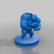 poly swole squirtle game toy 3d print model - Mito3D