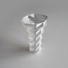 poly vase 2 home 3d print model - Mito3D