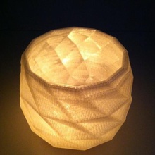 polycup vari di candela contenitore in vetrina geometrica pot ultimaker 3d print model - Mito3D