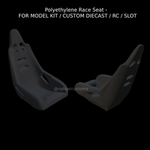 polietilen yarış oturma yeri model takım özel döküm rc yuva 3d print model - Mito3D