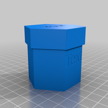 çokgen Kutu tool_holder_boxes 3d print model - Mito3D