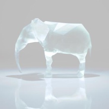polygon-Elefanten home 3d print model - Mito3D