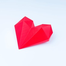 polygon heart home 3dprint stl cura cults video timelapse rhino3d keyshot creation create polygonheart valentines day valentineday product productdesign antoinetaillandierstudio 3d print model - Mito3D