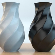 polygon vase 02 home decor pot flower art 3d print model - Mito3D