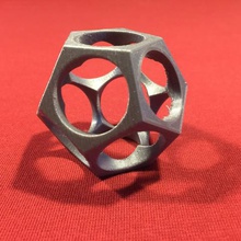 polyhdre pentagonal arte 3d print model - Mito3D