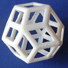çokyüzlülere çeşitli triakisicosadre rhombictriacontadre matematik 3d print model - Mito3D