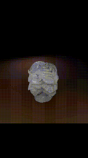 polyèdre peur art halloweenxcults bustesculpt démon créature nomadsculpt mutant citrouille grue boitte décoration 3d print model - Mito3D