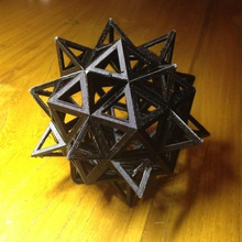 polyhedron leonardo da vinci art 3d print model - Mito3D