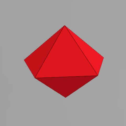 poliedro di 10 lati gioco 3D print model - Mito3D