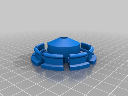 Polymaker filamento bobina centro 608zz cuscinetto personalizzato 3d stampante Accessori 3d print model - Mito3D