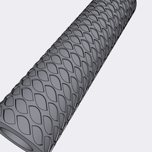 Polymer Lehm flechten Walze Schmuck Cutter Schneiden Textur Design Kunst Blume 3d print model - Mito3D