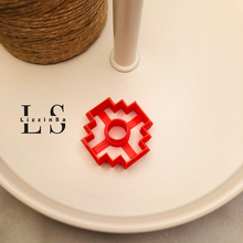 Polymer Lehm Cutter Schmuck Plätzchen Ohrringe Ringe Ausstechform Stempel 3d print model - Mito3D