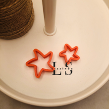 polymer clay cutter jewelry cookie earrings rings cookiecutter stamp 3d print model - Mito3D