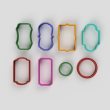 polymer clay cutter mold earring home small 6 pack 3d print model - Mito3D