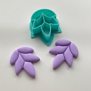 polymer clay cutter 6 earring cookie jewellery making 3d printing cutters craft supplies diy handmade crafting design sculpting tools jewelry printed 3d print model - Mito3D