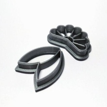 Polymer Lehm Cutter Ohrringe 8 3d print model - Mito3D